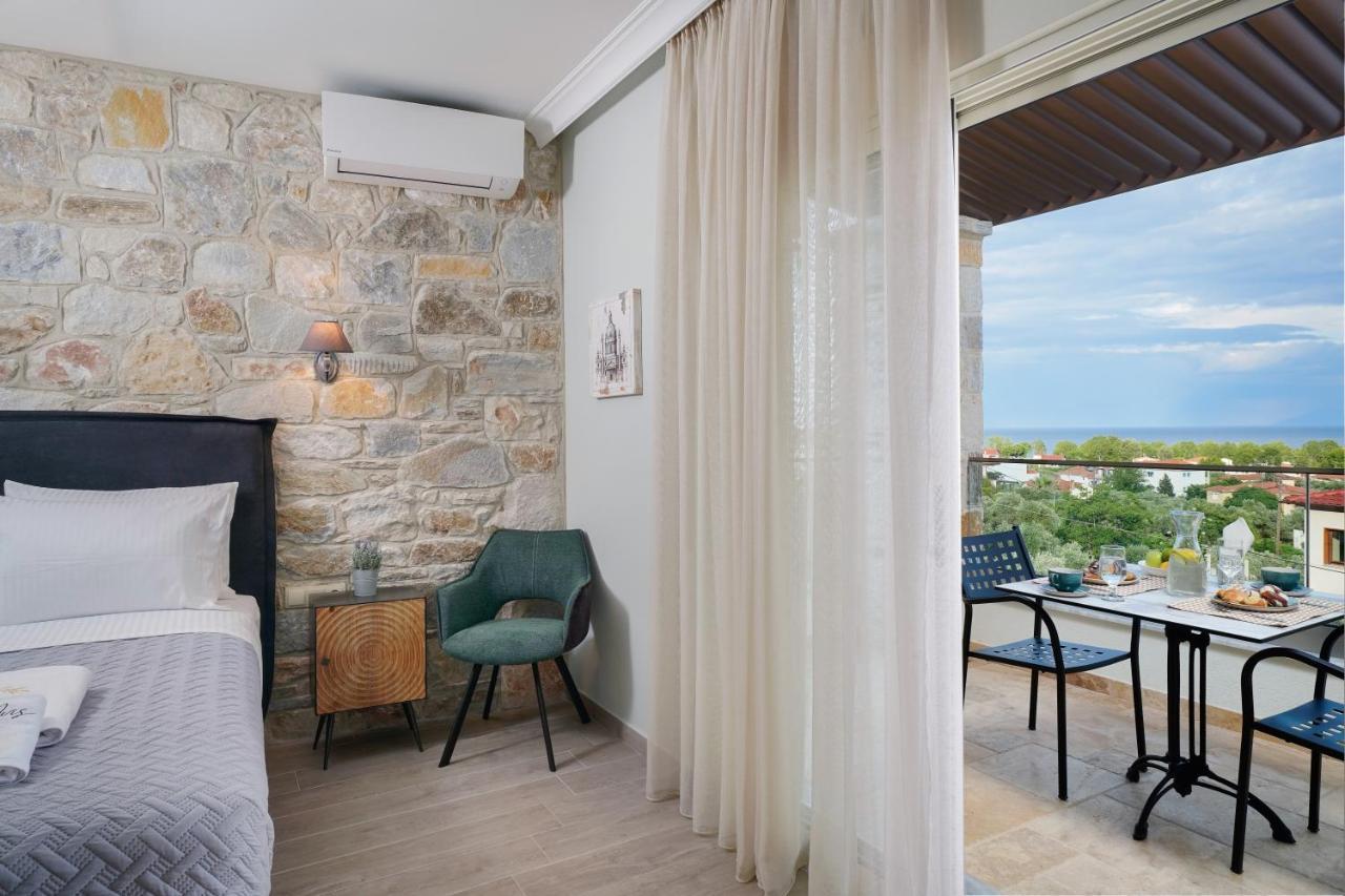 Mon Avis Boutique Hotel Chrisi Ammoudia Eksteriør billede
