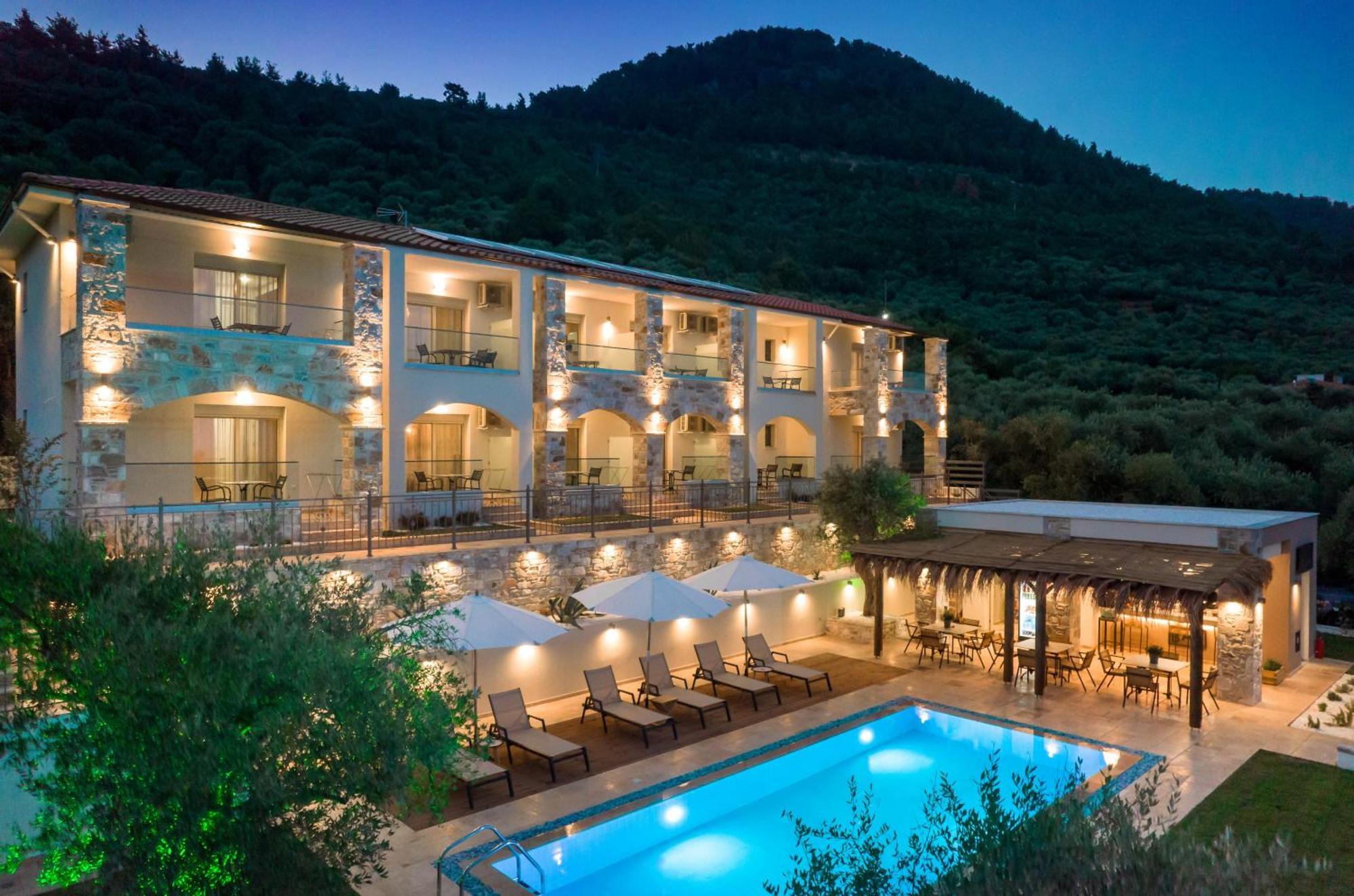 Mon Avis Boutique Hotel Chrisi Ammoudia Eksteriør billede
